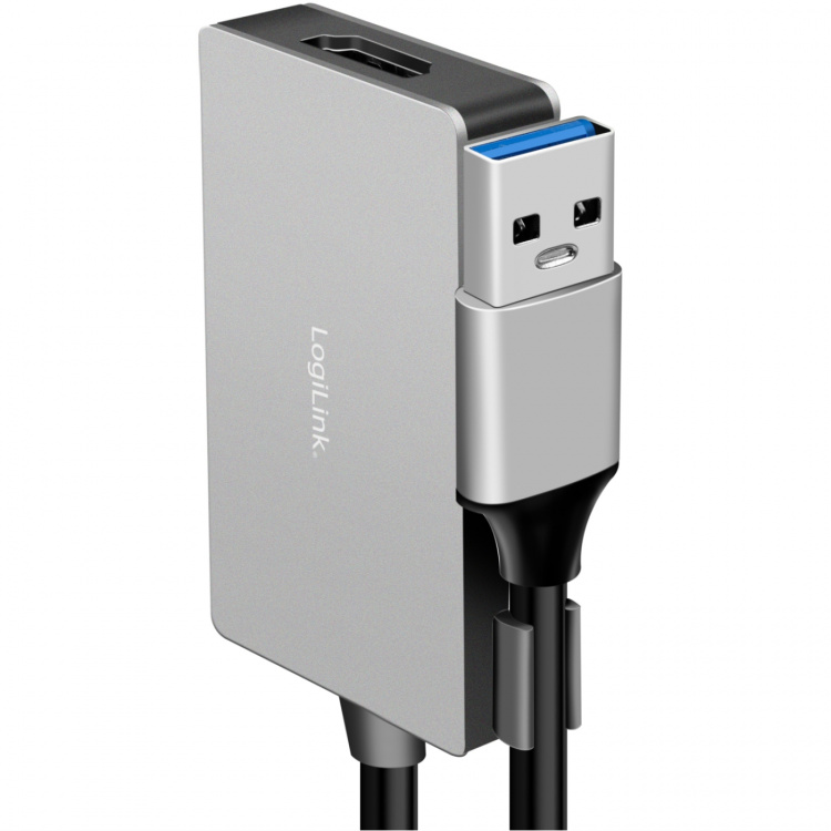 LogiLink USB-A 3.0 -> HDMI-Hona Adapter 1080p 0,15m