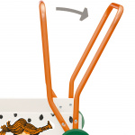 Pippi Lära Gå-vagn Pippi Lära Gå-vagn