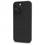 Celly Cromomag Soft rubber case MagSafe-kompatibelt iPhone 15 Pro Max Svart Celly Cromomag Soft rubber case MagSafe-kompatibelt iPhone 15 Pro Max Svart