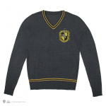 Harry Potter Hufflepuff - Harmaa neulepusero - Pieni