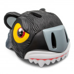 Crazy Safety Panther pyöräilykypärä - musta (49-55cm) (100101-04-01)