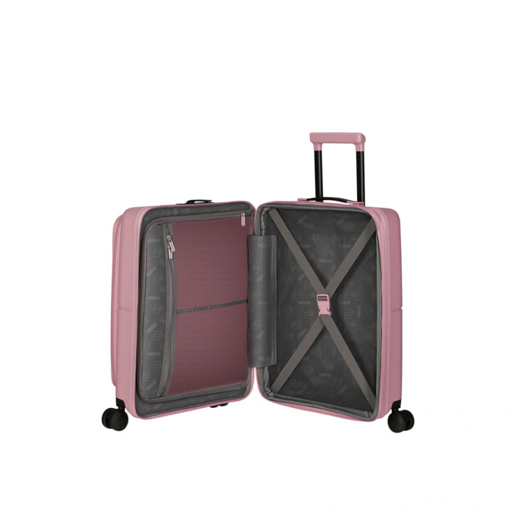 American Tourister Matkalaukku DashPop Spinner 55/23 Front Pocket Laptop Lisas Pink