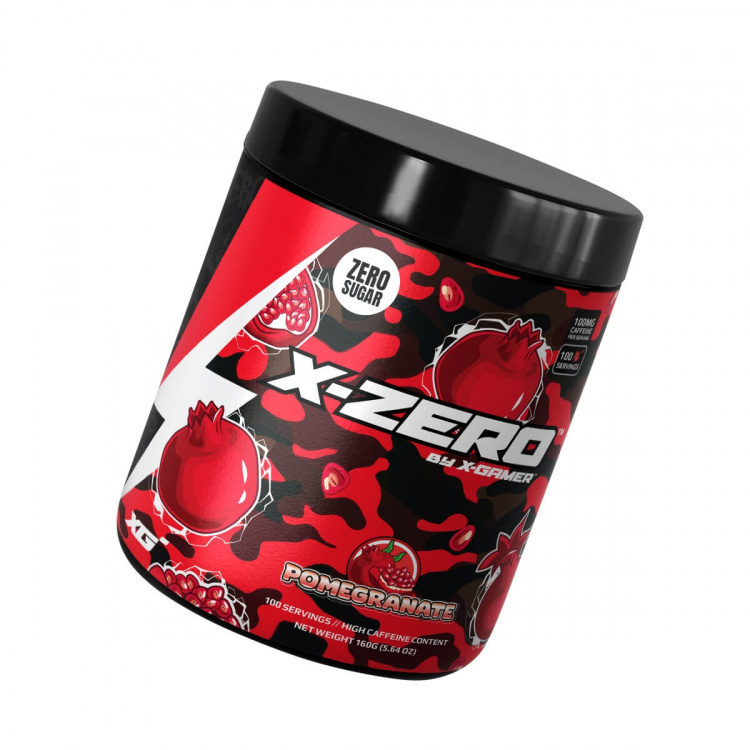 X-GAMER Energiajuomajauhe X-Zero 160 gram Pomegranate X-GAMER Energiajuomajauhe X-Zero 160 gram Pomegranate