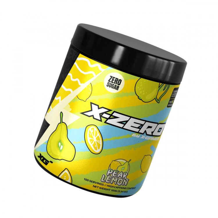 X-GAMER Energiajuomajauhe X-Zero 160 gram Pear Lemon X-GAMER Energiajuomajauhe X-Zero 160 gram Pear Lemon