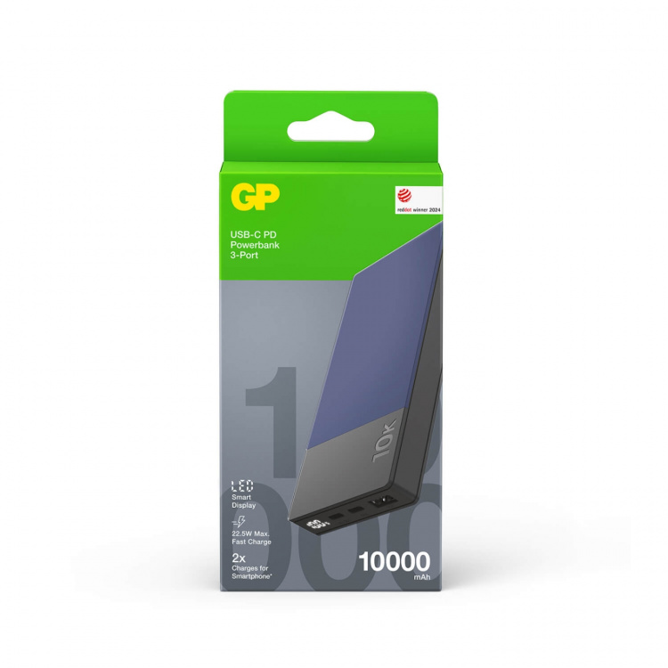 GP Virtapankki M2+ 10000mAh Sininen GP Virtapankki M2+ 10000mAh Sininen