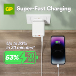 GP Wall Charger WM2B PD 20W USB-A + USB-C GP Wall Charger WM2B PD 20W USB-A + USB-C