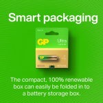 GP Paristo Ultra Alkaline C LR14 2-Pack GP Paristo Ultra Alkaline C LR14 2-Pack