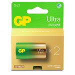 GP Paristo Ultra Alkaline D LR20 2-Pack GP Paristo Ultra Alkaline D LR20 2-Pack