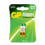 GP Paristo Alkaline AAAA LR61 2-Pack GP Paristo Alkaline AAAA LR61 2-Pack