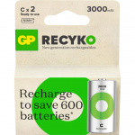 GP Paristo Recyko NiMH C HR14 3000mAh 2-Pack GP Paristo Recyko NiMH C HR14 3000mAh 2-Pack