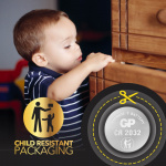 GP Nappiparisto Litium CR2032 10-Pack GP Nappiparisto Litium CR2032 10-Pack