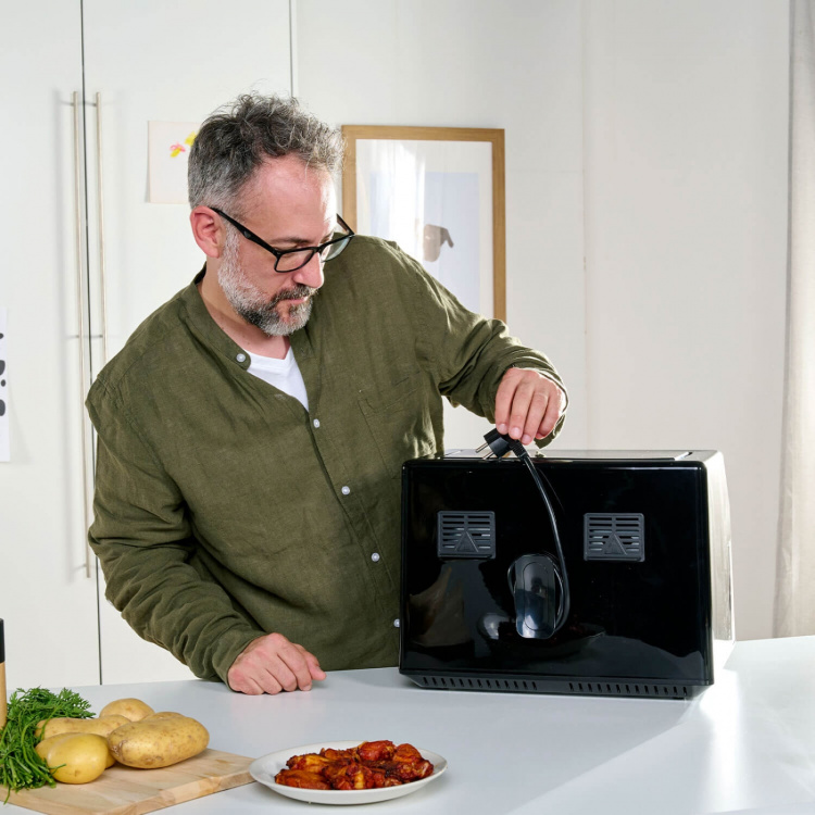 BLACK+DECKER Air Fryer Dual Basket 2500W