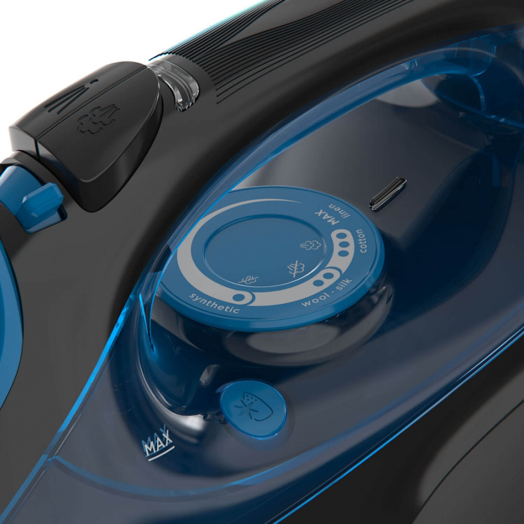 BLACK+DECKER Höyrysilitysrauta Steam Iron 2600W Sininen BLACK+DECKER Höyrysilitysrauta Steam Iron 2600W Sininen