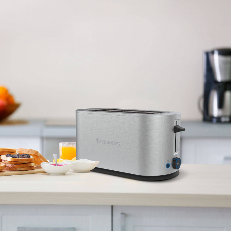 Taurus Leivänpaahdin Mytoast Duplo Legend Kaksipaikkainen Pitkä Ruostumaton Teräs Taurus Leivänpaahdin Mytoast Duplo Legend Kaksipaikkainen Pitkä Ruostumaton Teräs