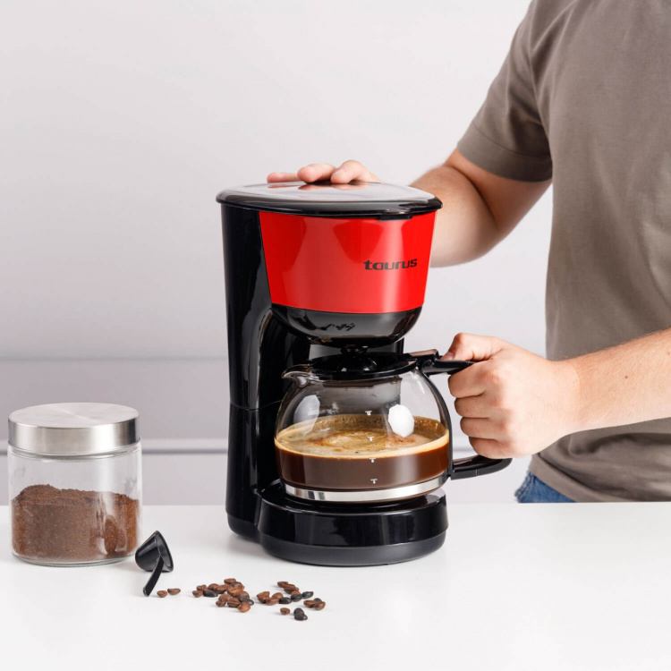 Taurus Kahvinkeitin Verona Vintage Punainen Taurus Kahvinkeitin Verona Vintage Punainen