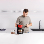 Taurus Kahvinkeitin Verona Vintage Punainen Taurus Kahvinkeitin Verona Vintage Punainen