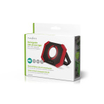 Nedis Työvalaisin | 10 W | Paristokäyttöinen | 5 V DC | N/A | Ladattava | Valon kesto: 10 h | 1000 lm | Valoalue: 30 m