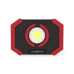Nedis Työvalaisin | 10 W | Paristokäyttöinen | 5 V DC | N/A | Ladattava | Valon kesto: 10 h | 1000 lm | Valoalue: 30 m