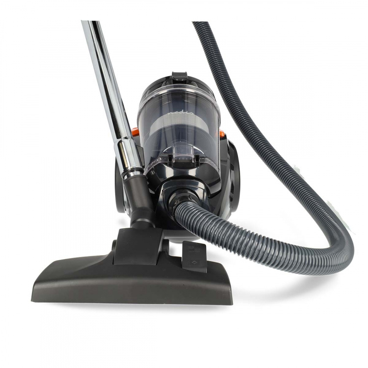 Nedis Pölypussiton pölynimuri | Pölypussiton | 700 W | Pölykapasiteetti: 3.0 l | Yhdistelmäharja | Toimintasäde: 8.50 m | HEPA ilmansuodatin | Antrasiitti / Musta / Oranssi Nedis Pölypussiton pölynimuri | Pölypussiton | 700 W | Pölykapasiteetti: 3.0 l | Yhdistelmäharja | Toimintasäde: 8.50 m | HEPA ilmansuodatin | Antrasiitti / Musta / Oranssi