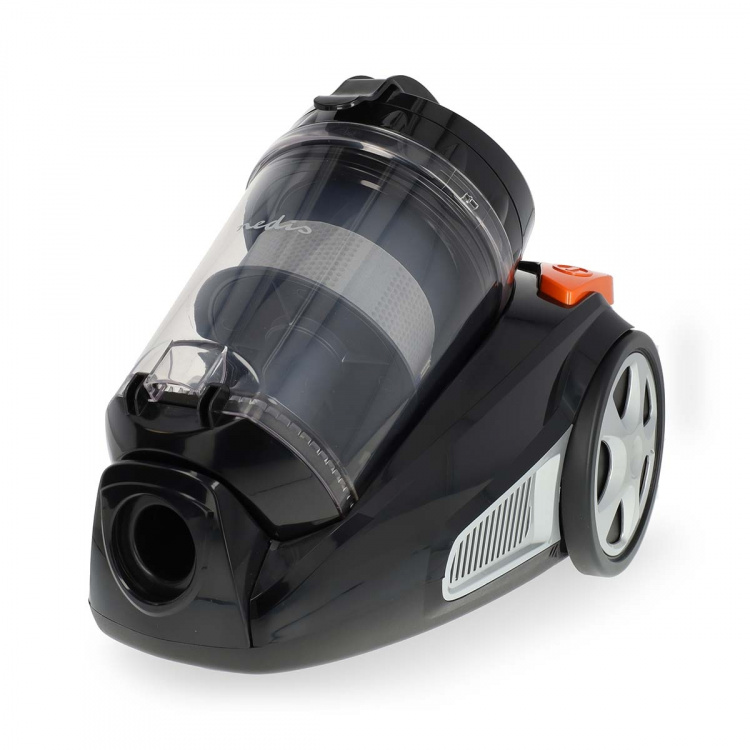 Nedis Pölypussiton pölynimuri | Pölypussiton | 700 W | Pölykapasiteetti: 3.0 l | Yhdistelmäharja | Toimintasäde: 8.50 m | HEPA ilmansuodatin | Antrasiitti / Musta / Oranssi Nedis Pölypussiton pölynimuri | Pölypussiton | 700 W | Pölykapasiteetti: 3.0 l | Yhdistelmäharja | Toimintasäde: 8.50 m | HEPA ilmansuodatin | Antrasiitti / Musta / Oranssi