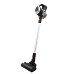 Nedis Varsi-imuri | 130 W | 25.9 VAC | Moottorisoitu harja sisäänrakennetulla valolla | 10000 Pa | HEPA ilmansuodatin | Musta / Oranssi