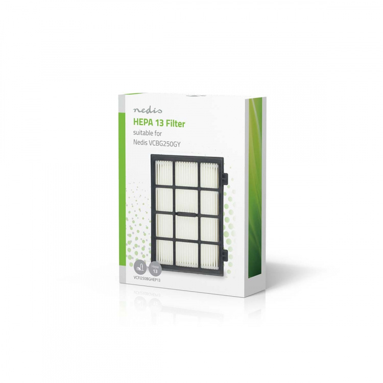 Nedis Aktiivinen HEPA-suodatin | Korvaus: Nedis | Musta / Valkoinen Nedis Aktiivinen HEPA-suodatin | Korvaus: Nedis | Musta / Valkoinen
