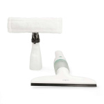 Nedis Akkutoiminen ikkunapesuri | 12 W | 1200 Pa | Likavesisäiliön tilavuus: 60 ml | Irroitettava likaveden säiliö | Valkoinen / Vihreä