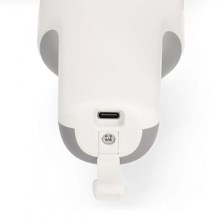 Nedis Akkutoiminen ikkunapesuri | 12 W | 1200 Pa | Likavesisäiliön tilavuus: 60 ml | Irroitettava likaveden säiliö | Valkoinen / Vihreä