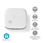 Nedis SmartLife Palovaroitin | Wi-Fi | Paristokäyttöinen | Anturin käyttöikä: 10 Vuotta | EN 14604 | Maks. akunkesto: 24 Kuukautta | 85 dB | Valkoinen | 1 kpl Nedis SmartLife Palovaroitin | Wi-Fi | Paristokäyttöinen | Anturin käyttöikä: 10 Vuotta | EN 14604 | Maks. akunkesto: 24 Kuukautta | 85 dB | Valkoinen | 1 kpl