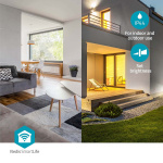 Nedis SmartLife Kattovalo | Lämpimästä kylmään valkoiseen / RGB | Pyöreä | Halkaisija: 260 mm | 1820 lm | 2700 - 6500 K | IP44 | Energialuokka: F | Android™ / IOS Nedis SmartLife Kattovalo | Lämpimästä kylmään valkoiseen / RGB | Pyöreä | Halkaisija: 260 mm | 1820 lm | 2700 - 6500 K | IP44 | Energialuokka: F | Android™ / IOS