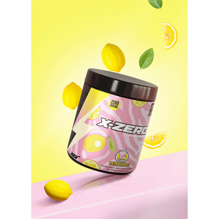 X-GAMER Energiajuomajauhe X-Zero 160 gram Pink Lemonade X-GAMER Energiajuomajauhe X-Zero 160 gram Pink Lemonade