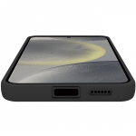 Celly Cromo Soft rubber case Galaxy S25 Svart