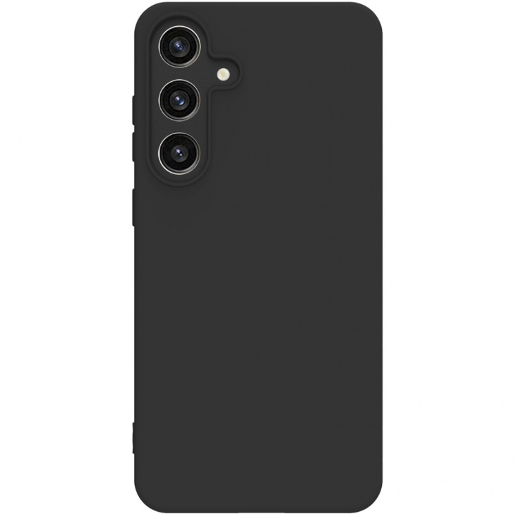 Celly Cromo Soft rubber case Galaxy S25+ Svart