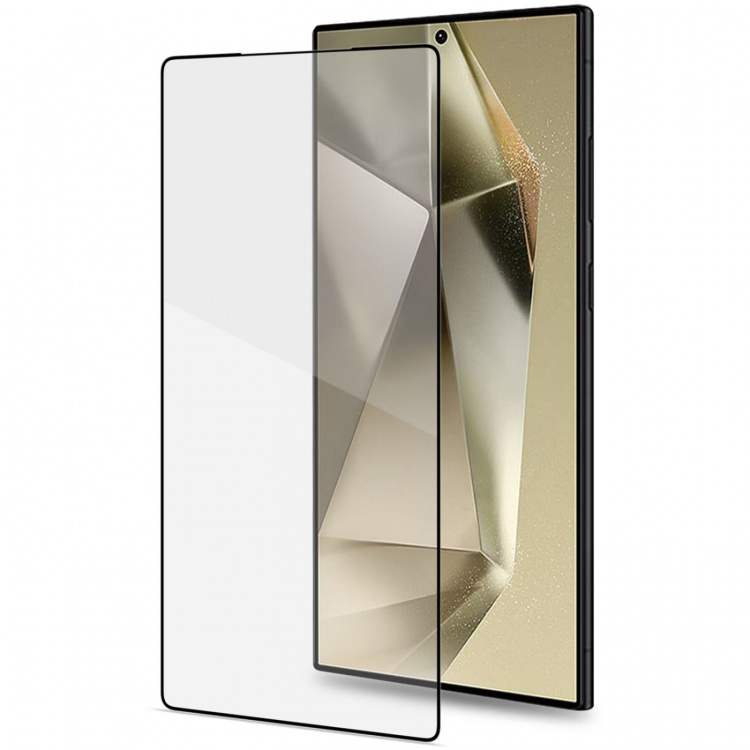 Celly Täyslasi näytönsuoja karkaistu lasi Galaxy S25 Ultra