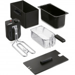 Princess Fritös 3l 182727 Rostfritt stål. Svart