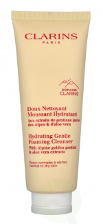 Clarins Hydrating Gentle Foaming Cleanser 125 ml Normal To Dry Skin