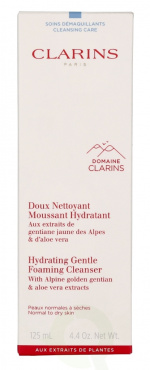 Clarins Hydrating Gentle Foaming Cleanser 125 ml Normal To Dry Skin