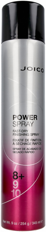 Joico Power Spray Nopeasti kuivuva viimeistelysuihke 345 ml Joico Power Spray Nopeasti kuivuva viimeistelysuihke 345 ml