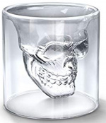 Winkee Skull Shot-lasit - 25ml, 4 kpl:n setti Winkee Skull Shot-lasit - 25ml, 4 kpl:n setti