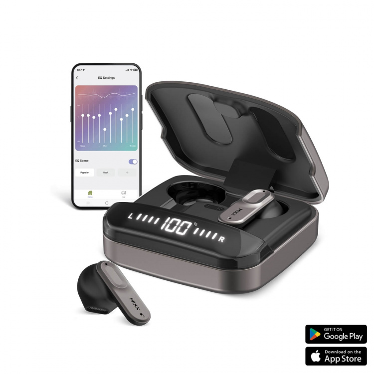 MIXX Kuulokkeet Ultra Hybrid Streambuds In-Ear TWS Musta