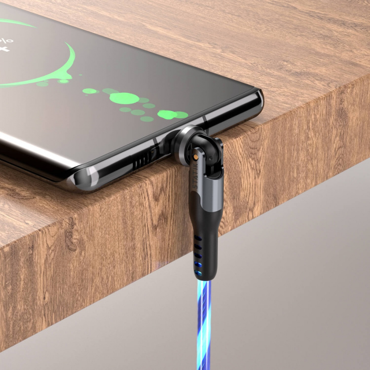 STATIK Kaapeli PowerPivot Pro Hehkuva LED USB-C USB-C:hen 1m STATIK Kaapeli PowerPivot Pro Hehkuva LED USB-C USB-C:hen 1m