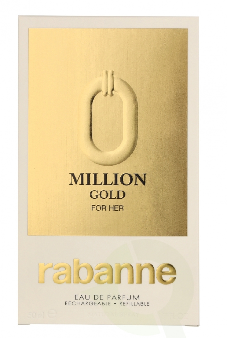 Paco Rabanne Million Gold For Her Edp Spray 50 ml