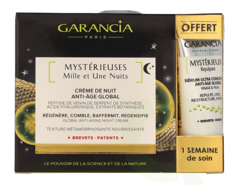 Garancia Mysterious Thousand And Ond Days Set 35 ml Anti-Aging Night Cream 30ml/Anti-Aging Serum 5ml