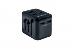 Verbatim Universal Travel Adapter UTA-01 ja 2xUSB-laturi