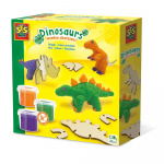 SES Creative Taikina - Dinosaurukset puiset luurangot - (S00418)