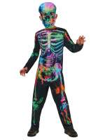 Rubies Halloween Costume - Bonesky Graffiti Skeleton (122-128 cm)