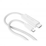 Targus Hyper - 4K USB-C-HDMI-kaapeli - valkoinen