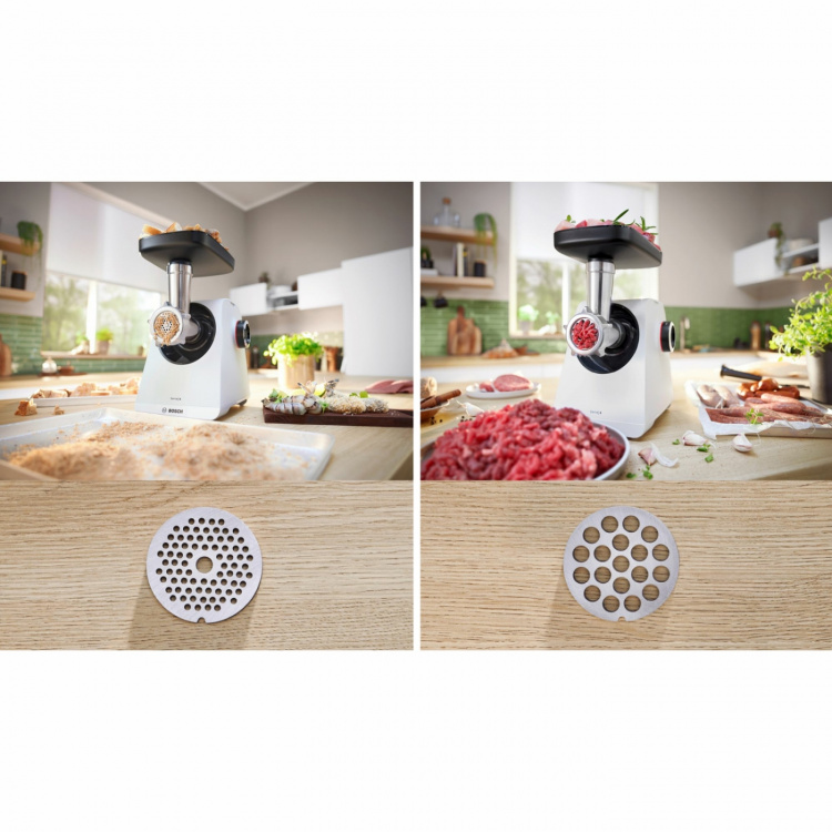 Bosch Köttkvarn MFWS420W 1300W Rostfri Kvarn Bosch Köttkvarn MFWS420W 1300W Rostfri Kvarn