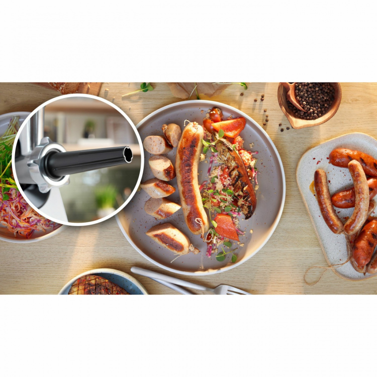 Bosch Köttkvarn MFWS420W 1300W Rostfri Kvarn Bosch Köttkvarn MFWS420W 1300W Rostfri Kvarn