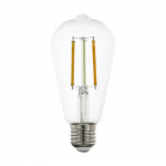 Eglo E27 ST64, kirkas - TW - Zigbee, Bluetooth Eglo E27 ST64, kirkas - TW - Zigbee, Bluetooth